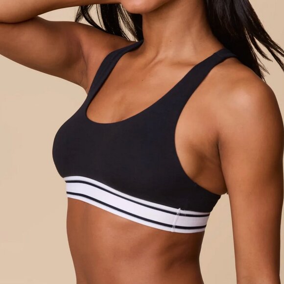 Cloud Cotton Retro Racerback Bralette - Picture 3 of 10